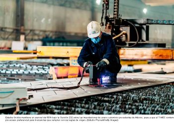 AMCHAM prevé reducción de aranceles al acero y aluminio de México