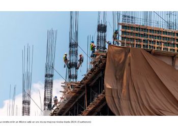 Construcción y minería dan impulso de 0.8% a actividad industrial de México en junio