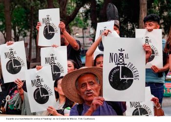 Pueblos potosinos piden a Sheinbaum vetar ‘fracking’ y minería a cielo abierto