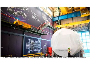 Siemens Energy logra resultados récord por la demanda de electricidad usada para la IA