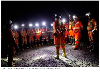 Las ganancias mineras se disparan 21% gracias a altos precios de los metales, pero la inversión cae