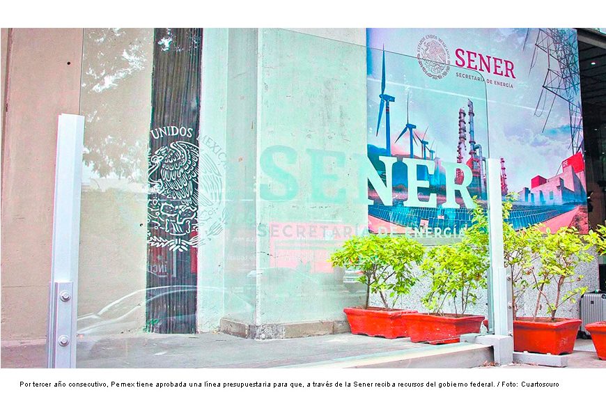 Energía, la dependencia con mayor subejercicio por menores recursos a Pemex, en I semestre