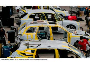 Actividad industrial en México tiene en julio su mayor avance en 33 meses