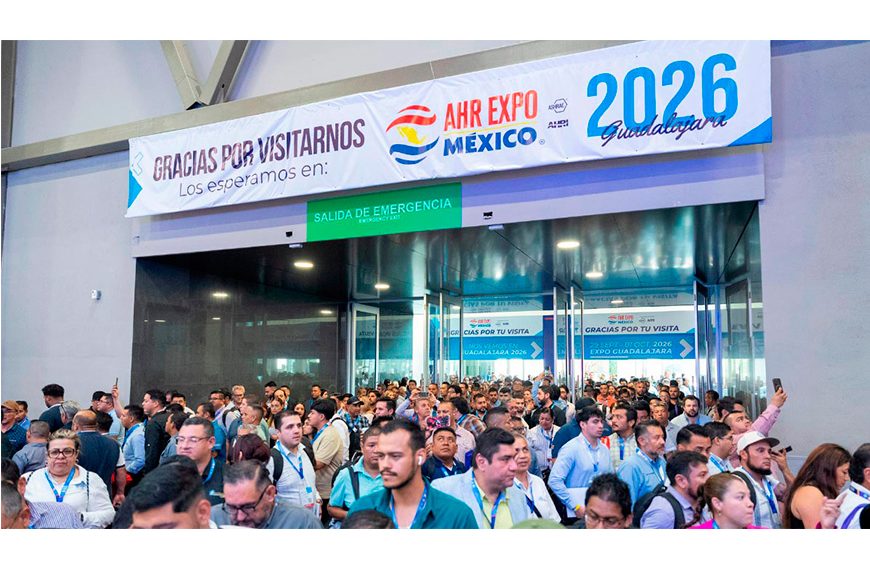 Arranca AHR Expo México 2026 en Guadalajara: El epicentro de la innovación HVACR en América Latina