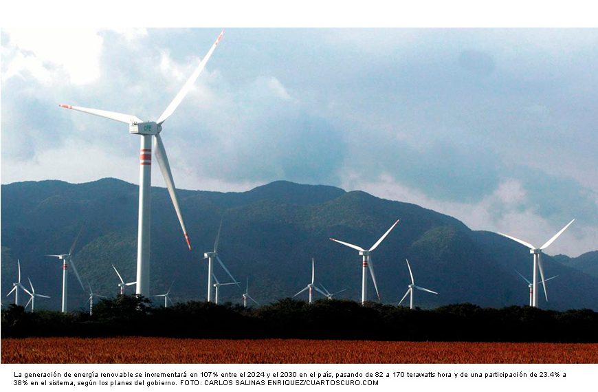CSP confirma 55 nuevos parques privados de energía renovable