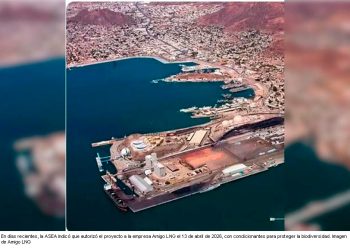 Cede México territorio de Guaymas, Sonora, para trasiego de gas de EU a Asia