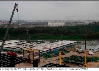 Construcción, manufactura y energía elevan la producción industrial en agosto