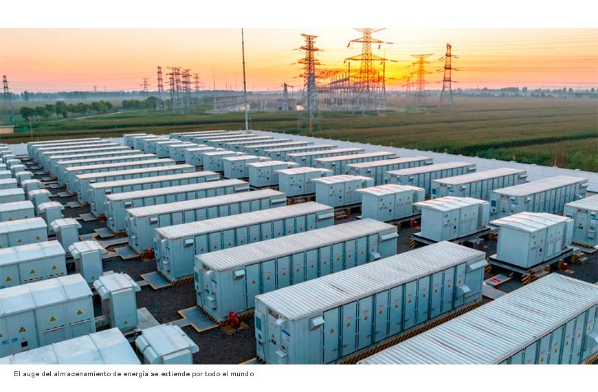 El auge del almacenamiento de energía se extiende por todo el mundo