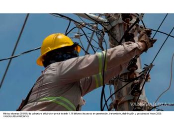 México alcanza 99.88% de cobertura eléctrica; Invertirá 1 billón 168 mil 710 millones de pesos en electricidad y gas hacia 2030: Energía