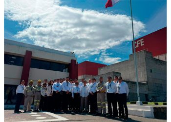 Secretaría de Energía y CFE realizan visita conjunta a Lagunar Verde y atestiguan proceso de recarga de combustible nuclea